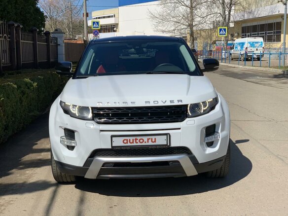 2012 Land Rover Range Rover Evoque 6-speed I, белый - вид 5