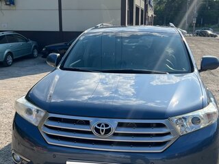2013 Toyota Highlander II (XU40) Рестайлинг, серый, 2400000 рублей, вид 1