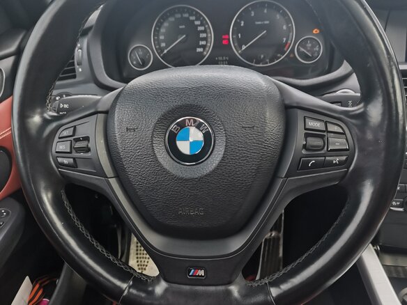 2012 BMW X3 28i xDrive II (F25), синий, 1900000 рублей - вид 18