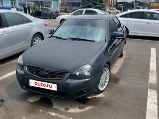 2007 Lada (ВАЗ) Priora I, чёрный, 300000 рублей, вид 4