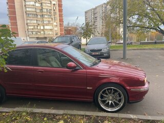 2006 Jaguar X-Type I, красный, 800000 рублей, вид 5