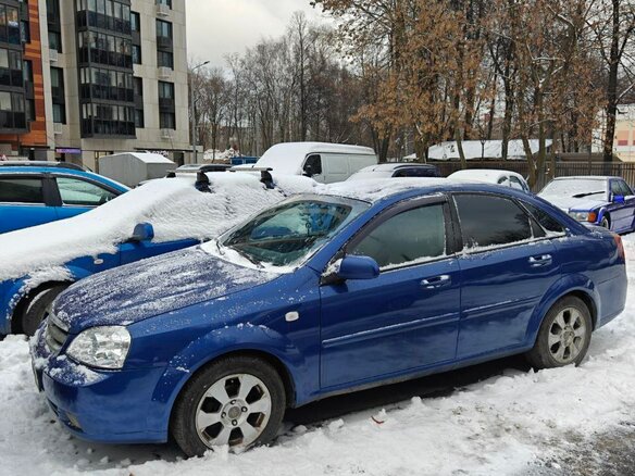 2008 Chevrolet Lacetti I, синий, 295000 рублей - вид 5