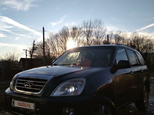 2008 Chery Tiggo (T11) I, синий - вид 17