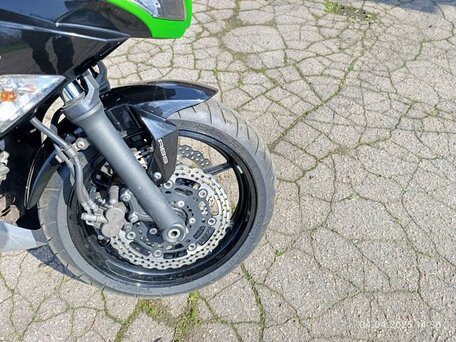 2013 Kawasaki Ninja 400, зелёный, 600000 рублей, вид 2
