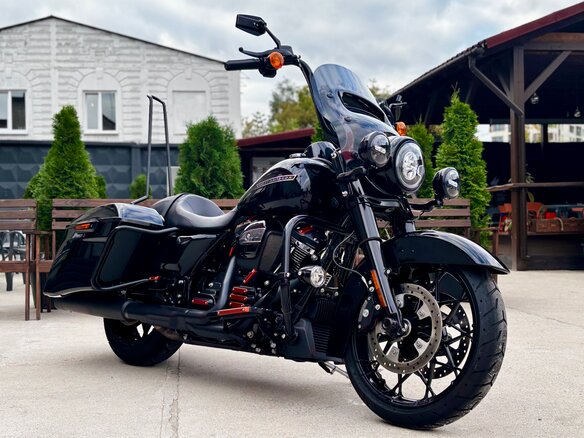 2020 Harley-Davidson Road King, чёрный, 3300000 рублей - вид 7