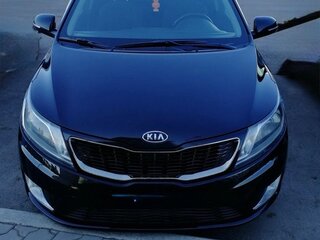 2012 Kia Rio 4-speed III, чёрный, 940000 рублей, вид 4
