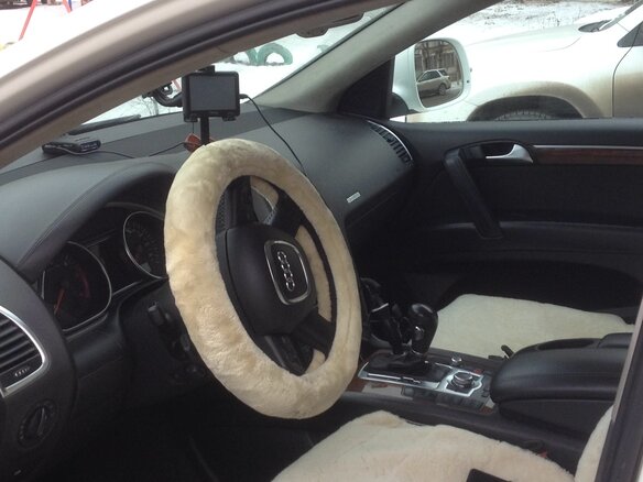 2008 Audi Q7 I (4L), белый, 1300000 рублей - вид 16