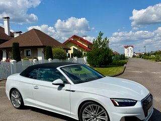 2021 Audi A5 45 TFSI II (F5) Рестайлинг, белый, 2600000 рублей, вид 4