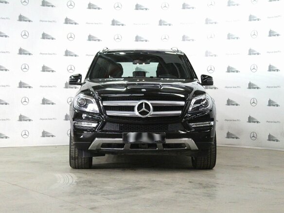 2014 Mercedes-Benz GL-Класс 400 II (X166), чёрный - вид 1