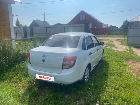 2012 Lada (ВАЗ) Granta I, белый, 300000 рублей, вид 3