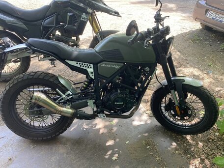 2022 Fuego Scrambler 250, зелёный, 165000 рублей, вид 3