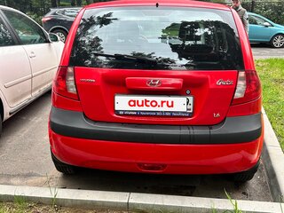 2008 Hyundai Getz I Рестайлинг, красный, 455000 рублей, вид 5