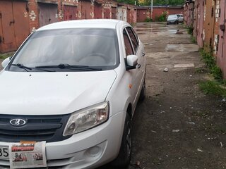 2015 Lada (ВАЗ) Granta I, белый, 250000 рублей, вид 4