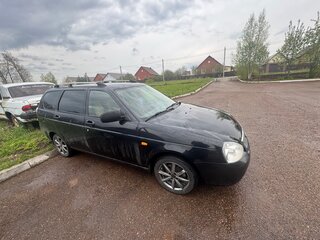 2010 Lada (ВАЗ) Priora I, чёрный, 450000 рублей, вид 3