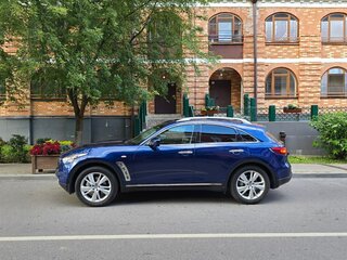 2012 Infiniti FX30d II (S51) Рестайлинг, синий, 2000001 рублей, вид 2