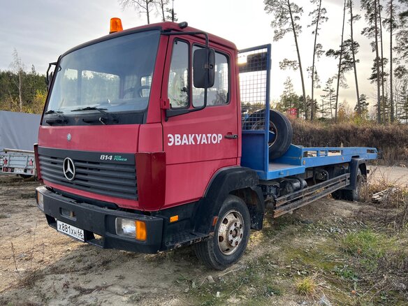 1998 Mercedes-Benz 814, красный, 2000000 рублей
