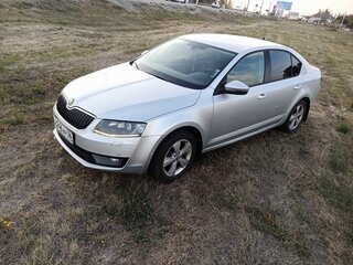 2014 Skoda Octavia III (A7), серебристый, 1625000 рублей, вид 2