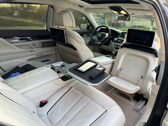 2016 BMW 7 серии 750i xDrive VI (G11/G12), коричневый, 5200000 рублей - вид 9