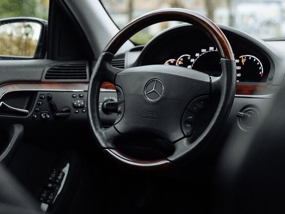 2004 Mercedes-Benz S-Класс 500 Long IV (W220) Рестайлинг, чёрный - вид 22