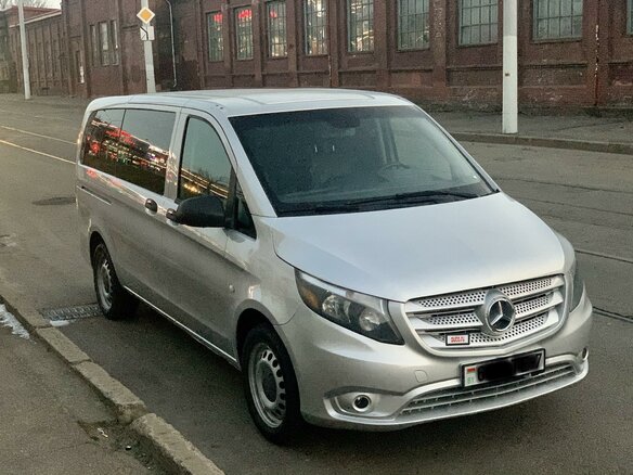2015 Mercedes-Benz Vito 121 L3 III (W447), серебристый - вид 2