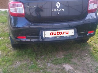 2014 Renault Logan II, чёрный, 680000 рублей, вид 2