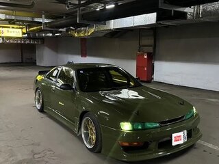1994 Nissan Silvia VI (S14), зелёный, 1400000 рублей, вид 5