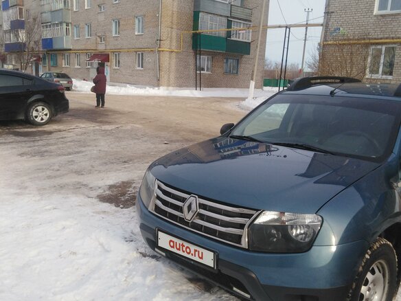 2014 Renault Duster I, голубой - вид 1