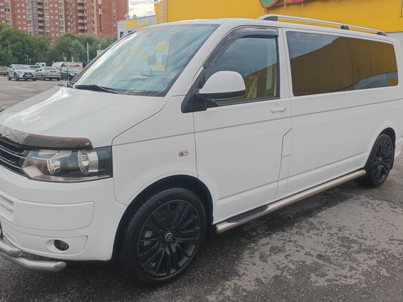 2010 Volkswagen Multivan Long T5 Рестайлинг, белый, 2500000 рублей - вид 3