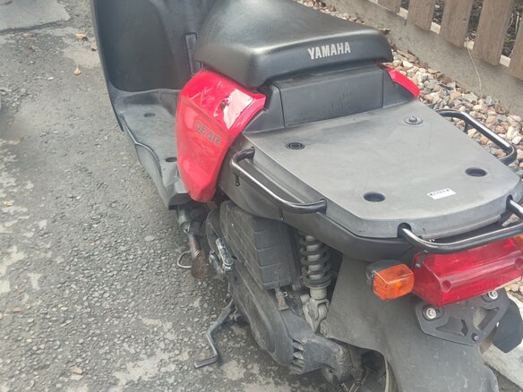 2013 Yamaha Gear, красный, 95000 рублей