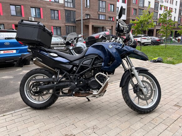 2011 BMW F 650 GS, синий, 415000 рублей - вид 4