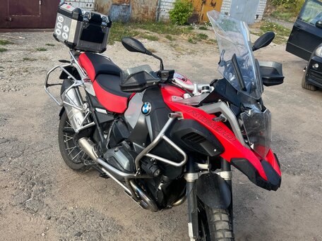 2016 BMW R 1200 GS Adventure, красный, 1200000 рублей, вид 3
