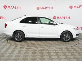 2018 Skoda Rapid I Рестайлинг, белый, 909000 рублей, вид 4
