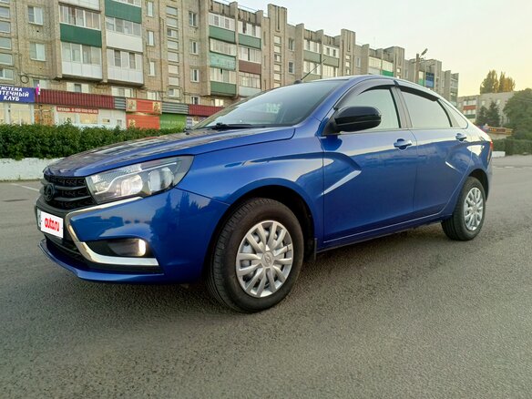 2021 Lada (ВАЗ) Vesta I, синий, 1129999 рублей