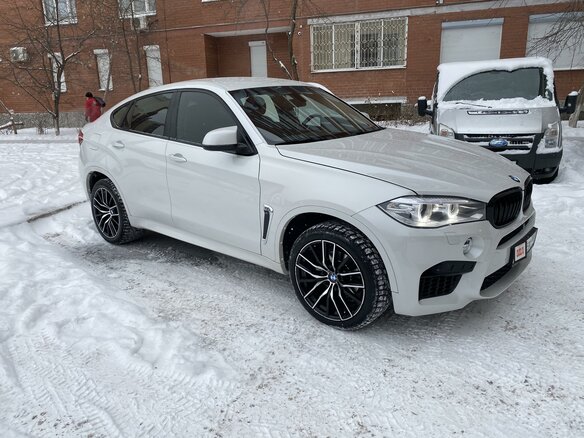 2015 BMW X6 35i II (F16), белый