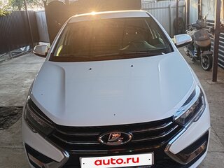 2023 Lada (ВАЗ) Vesta I Рестайлинг (NG), белый, 1450000 рублей, вид 2