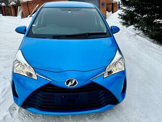 2018 Toyota Vitz III (XP130) Рестайлинг 2, синий, 1027000 рублей, вид 2