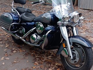 2008 Kawasaki VN1600 Vulcan, синий, 520000 рублей, вид 1