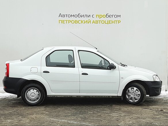 2014 Renault Logan I Рестайлинг, белый - вид 3