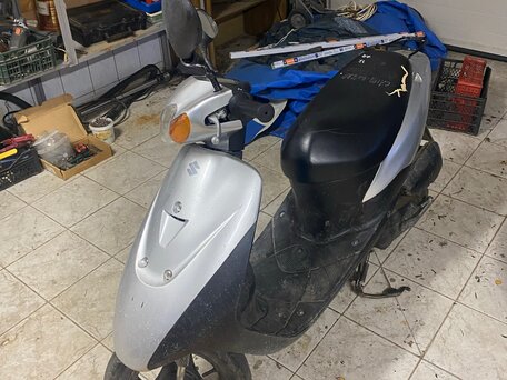 2005 Suzuki Lets 2, серебристый, 50000 рублей, вид 3