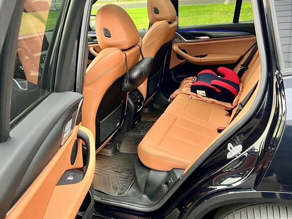 2022 BMW X3 30i xDrive III (G01) Рестайлинг, синий, 4990000 рублей - вид 12