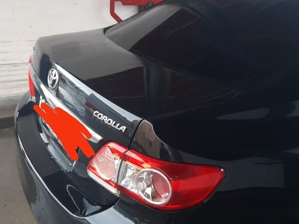 2011 Toyota Corolla X (E140, E150) Рестайлинг, чёрный, 870000 рублей - вид 9
