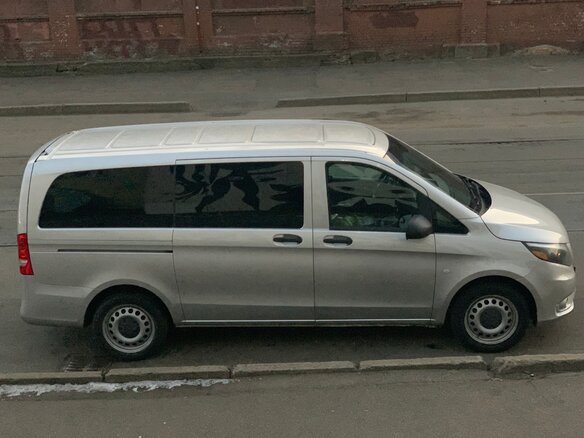 2015 Mercedes-Benz Vito 121 L3 III (W447), серебристый - вид 3