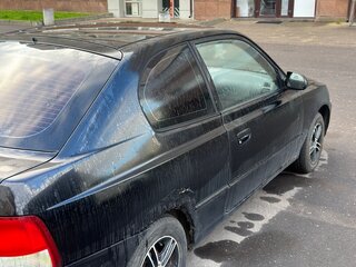 2001 Hyundai Accent II, чёрный, 225000 рублей, вид 5