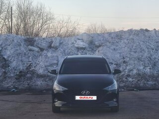 2021 Hyundai Solaris II Рестайлинг, чёрный, 1380000 рублей, вид 3