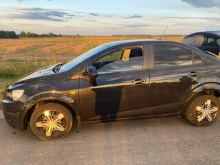 2012 Chevrolet Aveo II, чёрный, 710000 рублей, вид 5