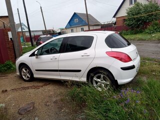 2008 Peugeot 308 I, белый, 600000 рублей, вид 2