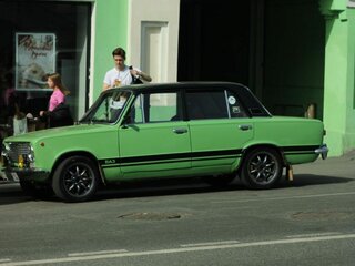 1984 Lada (ВАЗ) 2101, зелёный, 450000 рублей, вид 2