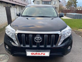 2016 Toyota Land Cruiser Prado 150 Series Рестайлинг 1, чёрный, 4200000 рублей, вид 1