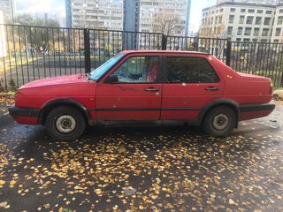 1991 Volkswagen Jetta II, красный, 180000 рублей, вид 3