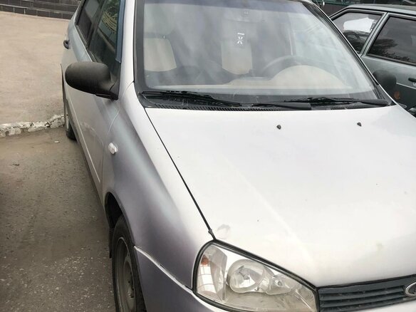 2007 Lada (ВАЗ) Kalina I, серебристый, 250000 рублей - вид 1
